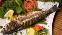 سمك بوري بالخلطة السرية.